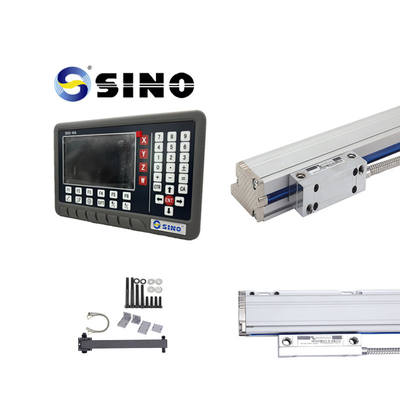 SDS 5-4VA Büyük Ekran Çok Fonksiyonlu Dijital Okuma Ekranı LCD Dro ve Grating Ruler Set ile donatılmıştır