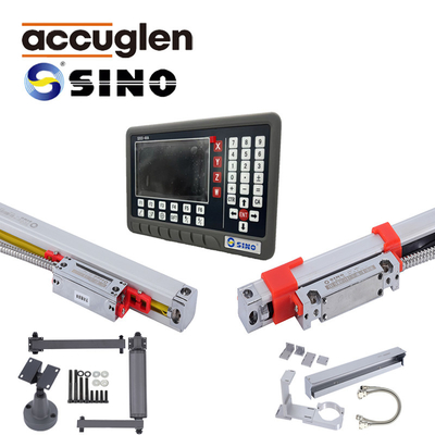 SDS 5-4VA Büyük Ekran Çok Fonksiyonlu Dijital Okuma Ekranı LCD Dro ve Grating Ruler Set ile donatılmıştır