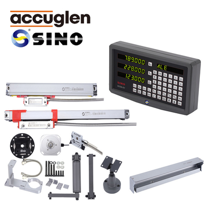 RS422 DRO Dijital Okuyucu Doğrusal Ölçekli Optik Kodlayıcı SINO SDS6-3VA 3 Eksenli Dökme Dönüştürücü