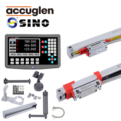 SINO SDS6-3VA 3 Eksenli DRO Dijital Okuyucu Ekranı, Doğrusal Cam Ölçeği Kodlayıcısı, Izgarası Yöneticisi
