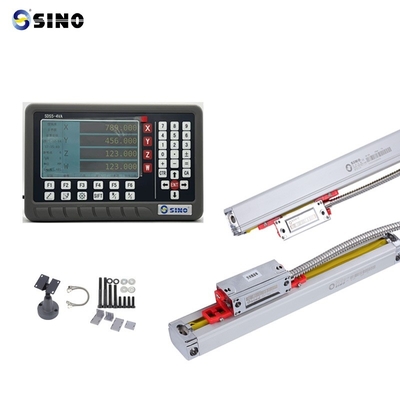 Dört Eksenli Doğrusal Ölçekli Kodlayıcı Sistemi, DRO SINO SDS5-4VA Mill Dijital Okuyucu Seti