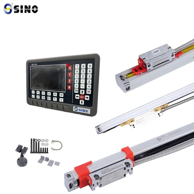 Metal Sino SDS5-4VA Dört Eksenli LCD Ekranlı Dijital Gösterge Ölçer, Frezeleme, Delme, Taşlama ve Torna Tezgahları İçin Genel Okumalar