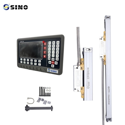 Metal Sino SDS5-4VA Dört Eksenli LCD Ekranlı Dijital Gösterge Ölçer, Frezeleme, Delme, Taşlama ve Torna Tezgahları İçin Genel Okumalar