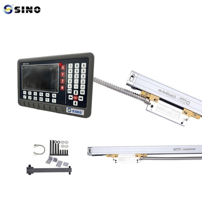 Metal Sino SDS5-4VA Dört Eksenli LCD Ekranlı Dijital Gösterge Ölçer, Frezeleme, Delme, Taşlama ve Torna Tezgahları İçin Genel Okumalar