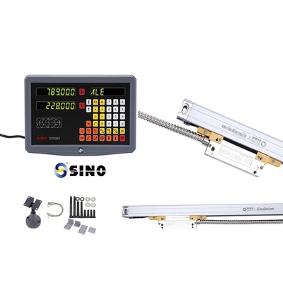 SINO Doğrusal Ölçek RS422 Sinyal 2 Eksen Dijital Okumak Dro SDS2MS Döner Makine için