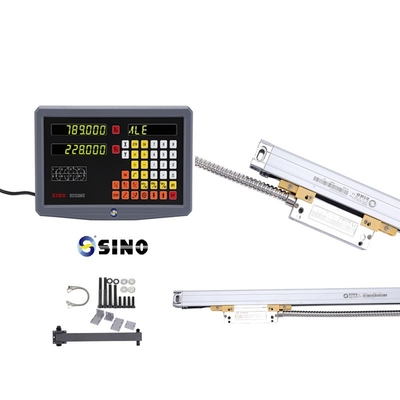 SINO SDS2MS Dijital Okuyucu 2 Eksen Optik Köşeli Doğrusal Kodlayıcı Uzunluğu 7-102cm freze makinesi için