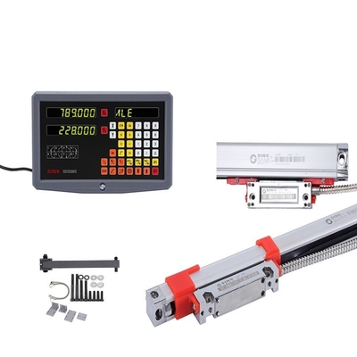 SINO 2 Eksenli Dijital Ekran Okuyucu Makinesi SDS2MS Doğrusal Kodlayıcı AC 100-240V ile SINO Dijital Okuyucu Sistemi SDS2MS Çok fonksiyonel