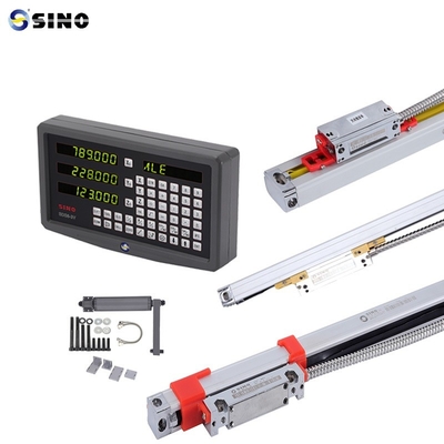 Metal 3 Eksen Dijital Okuma Sistemi SDS6-3VA, torna freze makinesi için Yüksek Hassasiyetli Optik Dijital Doğrusal Ölçü ile