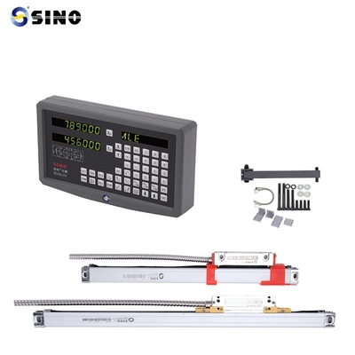 SINO SDS6-2V DRO 2 Eksenli Dijital Okuyucu Metal LED Kits ile İki Doğrusal Kodlayıcı Yöneticiler Döşeme Döşeme Makinesi için