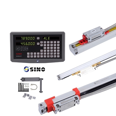 SDS6-2V Dijital Okuyucu SINO LED Ekranı 2 Eksenli DRO Sistemi 60Hz freze torna makinesi için