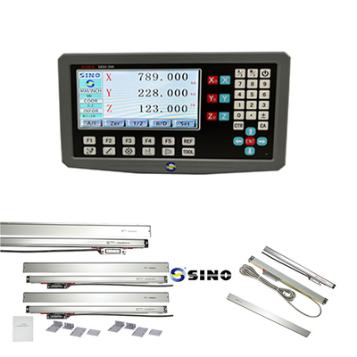SINO SDS2-3VA LCD DRO 3 Eksenli Dijital Okuyucu Sistemi Boring ve Freling Encoder ile
