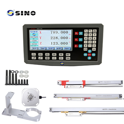 SINO SDS2-3VA LCD DRO 3 Eksenli Dijital Okuyucu Sistemi Boring ve Freling Encoder ile