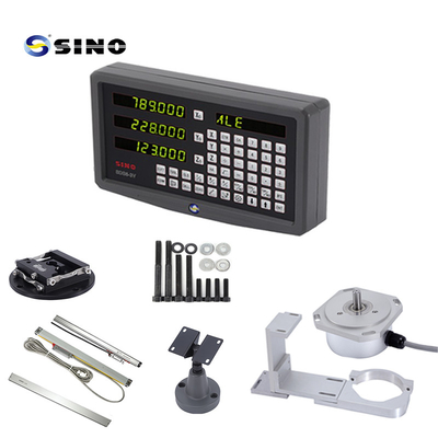 SINO SDS6-3VA 0,005mm Çözünürlük TTL Girişli 3 Eksenli Dijital Okuma Sınıfı Doğrusal Kodlayıcı
