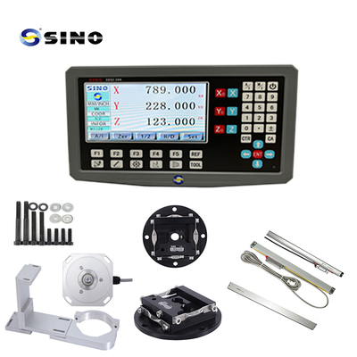 SINO SDS 2-3va Dro 3 Eksenli Dijital Okuma Sistemi Freze Torna Makinesi İçin Sınıf Doğrusal Kodlayıcı