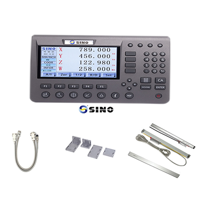 SINO SDS 200 Dijital Okuyucu 240V Metal 2 Eksen Dijital Okuyucu DRO Sileme Makineleri İçin