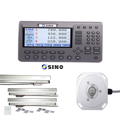 SINO SDS 200 Dijital Okuyucu 240V Metal 2 Eksen Dijital Okuyucu DRO Sileme Makineleri İçin