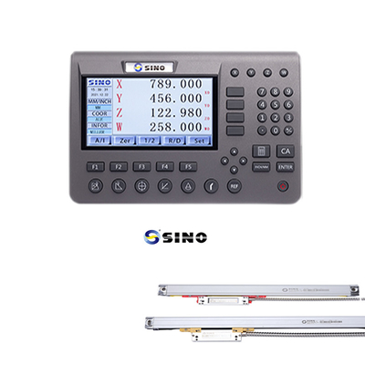 SDS200 DRO Metal LCD SINO 4 Eksenli SINO Dijital Okuyucu Sistemi