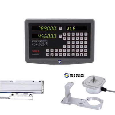 SDS6-2V SINO Dro 2 Axis CE Lineer Scale SINO Dijital Okuyucu Sistemi ile