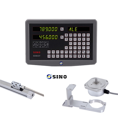 SDS6-2V SINO Dro 2 Axis CE Lineer Scale SINO Dijital Okuyucu Sistemi ile