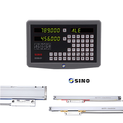 SDS6-2V SINO Dro 2 Axis CE Lineer Scale SINO Dijital Okuyucu Sistemi ile