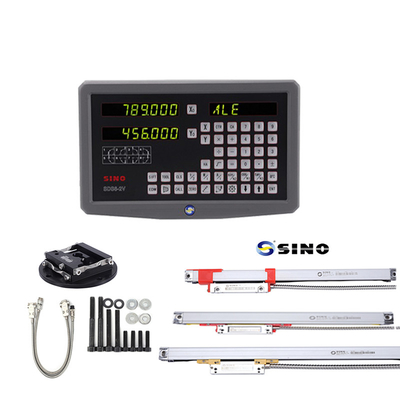 SINO SDS6-2V DRO Metal LED Kits ile 2 Eksenli Dijital Okuyucu