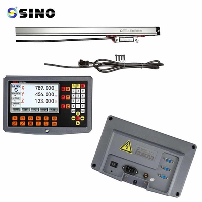 50 ̊60 Hz TTL sinyali ve 170 mm değirmen kafası olan freze makineleri için DRO kitleri