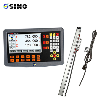 SINO SDS2-3VA DRO 3 Eksenli Dijital Okuyucu, Dönüştürme Mül makinesi için doğrusal ölçekli kodlayıcı ile