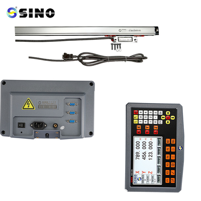 Yüksek çözünürlüklü freze makinesi 3 eksenli dijital okuma SINO Lathe DRO TTL girişi ile okuma