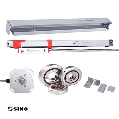 SINO Lineer Encoder KA200 Mini Cam Lineer Scale CNC Lineer Encoder Scale Kit DRO Dönerleri frezelemek için