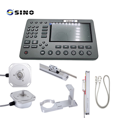 SINO 4 Eksenli Dijital Okuyucu Sistemi SDS200 Lathe Makinesi İçin Doğrusal Kodlayıcıyla Metal LCD Sabit