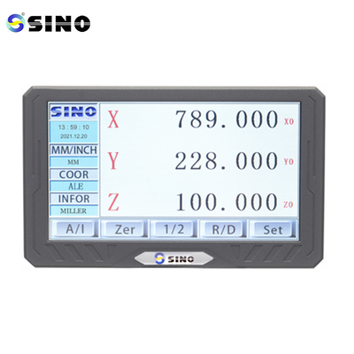 Cam Doğrusal Ölçekli Kodlayıcı SINO SDS200S Dijital Okuyucu Sistemleri DRO 3 Eksen KA300