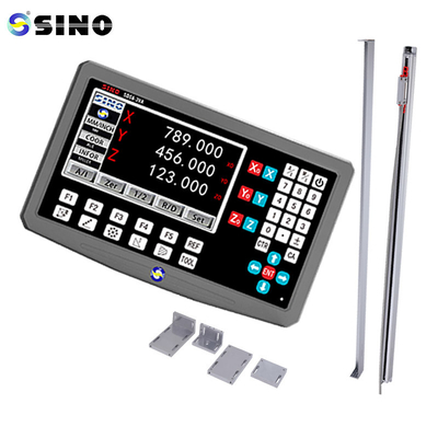 Lathe Makine Üç Eksenli DRO Kit SINO SDS6-3V Doğrusal Ölçekli TTL Sinyal Çıkışı ile Dijital Okuyucu Sistemi