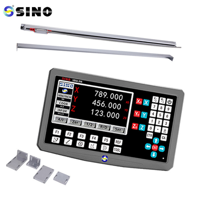 Dijital Okuyucu Ekranı 5um Optik Yöneticisi Doğrusal Ölçek Kodlayıcısı RoHS 3 Eksenli DRO Kit freze makine