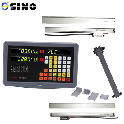 SINO 2 Eksenli Dijital Ekran Okuyucu Makinesi SDS2MS Doğrusal Kodlayıcı AC 100-240V ile SINO Dijital Okuyucu Sistemi SDS2MS Çok fonksiyonel
