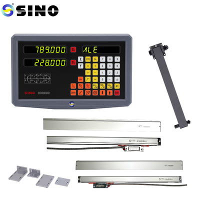 3 Eksenli Dijital Okuma Sistemi DRO SINO SDS2-3MS Cam Doğrusal Cetvel Torna Freze Makinesi İçin