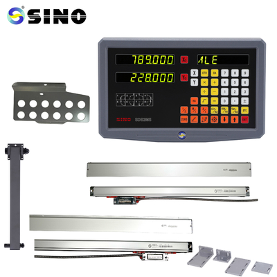 3 Eksenli Dijital Okuma Sistemi DRO SINO SDS2-3MS Cam Doğrusal Cetvel Torna Freze Makinesi İçin