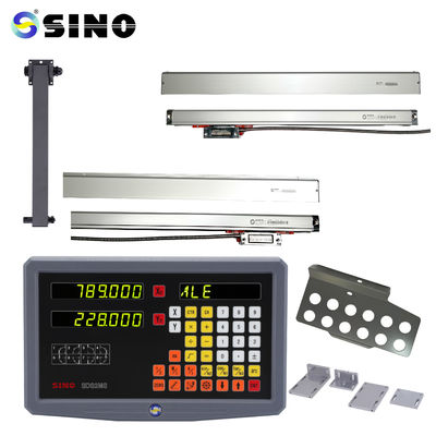 Lineer Glass Scale By SINO Yüksek hassasiyetli 2 Eksenli SDS2MS Dijital Okuyucu Ekranı