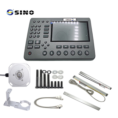 SINO Dijital Okuyucu Sistemi 3 Eksenli SDS200 DRO Çevirme Makinesi İçin Cam Doğrusal Kodlayıcı Kitli Metal LCD