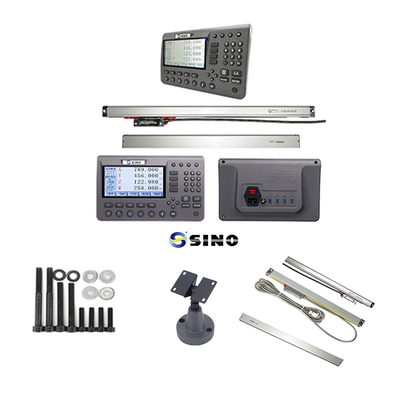 SINO SDS200 LCD Ekranlı Dört Eksenli Dijital Okuyucu Sistemi Dayanıklı Metal Yapı ve Döner Makineleri İçin Doğrusal Kodlayıcılar