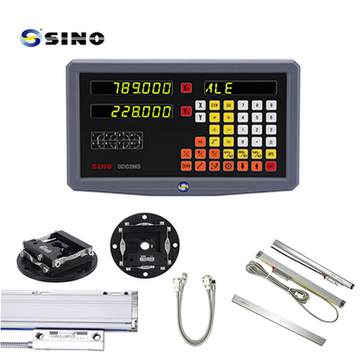SINO 2 Eksenli Döner Dijital Okuyucu Sistemi SDS2MS AC 100-240V Döner ve freze makineleri için doğrusal ölçekli çok fonksiyonel