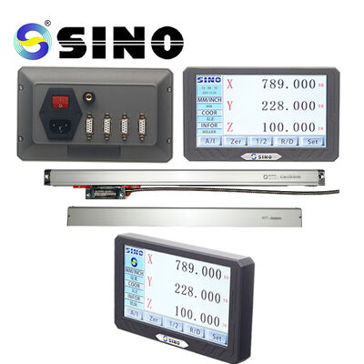 SINO 220V Yatay SDS200S 3 Eksenli Freze Makineleri İçin Dijital Okuyucular Dijital Okuyucular