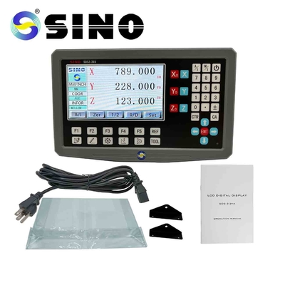 Çok Dilli Dijital Okuma Sistemi, 100V-240V DRO 3 Eksen Kiti