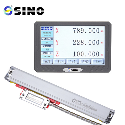 Satılık 3 Eksenli Dijital LCD Okuma Ekranlı SINO SDS200S Lineer Optik Kodlayıcı