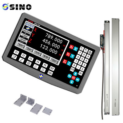 SINO SDS6-3VA Dijital Ekran Meter Set Grating Ruler OEM Kullanılabilir IP64 Freling / Lathe Makineleri için Koruma RS-232 Seri