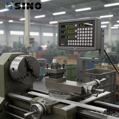 İyi fiyat SINO SDS6-3VA Yüksek hassasiyetli ölçüm ve ağır metal inşaatı için KA-300 doğrusal cam ölçeği ile 3 eksenli DRO Ekranı çevrimiçi