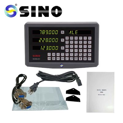 İyi fiyat Çok Fonksiyonlu SINO 3 Eksenli DRO Kiti TTL Sinyali RS232-C Çıkışı çevrimiçi