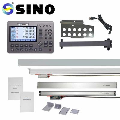 İyi fiyat İki Eksen Metal LCD Freze Makinesi DRO 0.005mm Çözünürlük Pratik çevrimiçi